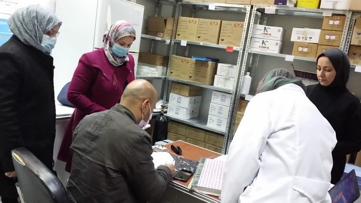 دائرة الصحة العامة تتابع خدمات الامراض الغير الانتقالية المقدمة الى المواطنين في دائرة صحة بغداد الكرخ/ قطاع الكرخ