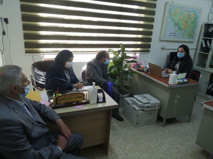 معهد التدرن الوطني في دائرة الصحة العامة ينفذ زيارة ميدانية إلى قطاع المحمودية في دائرة صحة بغداد الكرخ 