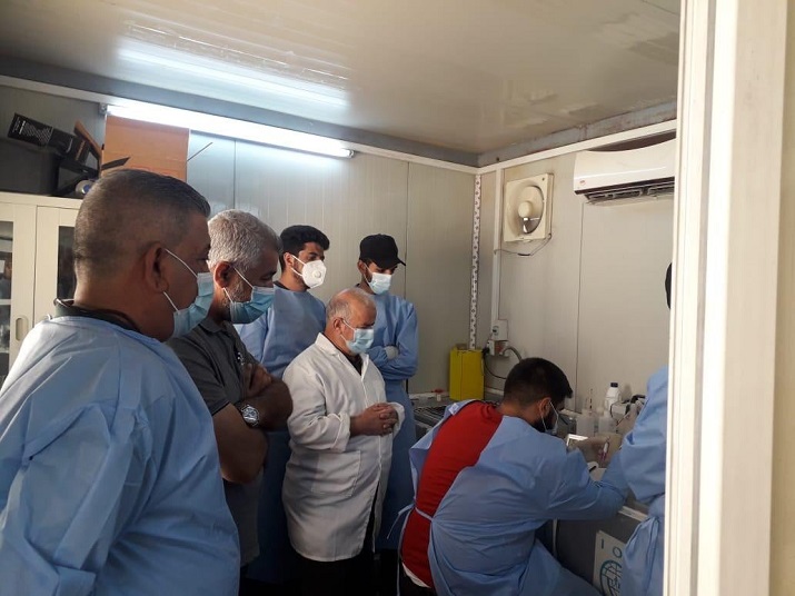 معهد التدرن الوطني في دائرة الصحة العامة ينفذ دورة تدريبية في محافظة نينوى