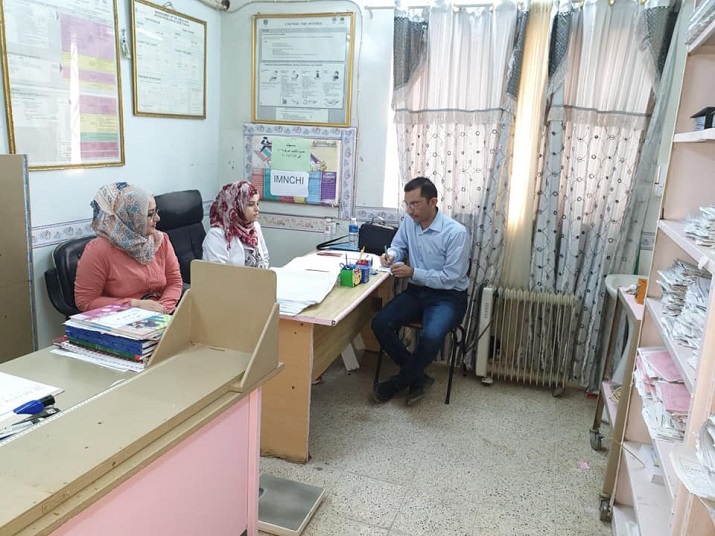 معهد بحوث التغذية في دائرة الصحة العامة يتابع اداء شعبة التغذية في دائرة صحة بغداد-الكرخ