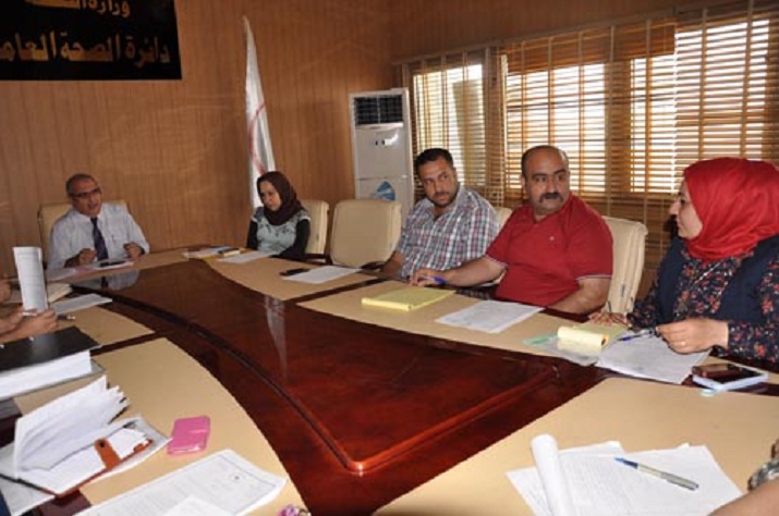 Public Health discussed a draft of administrative work procedures