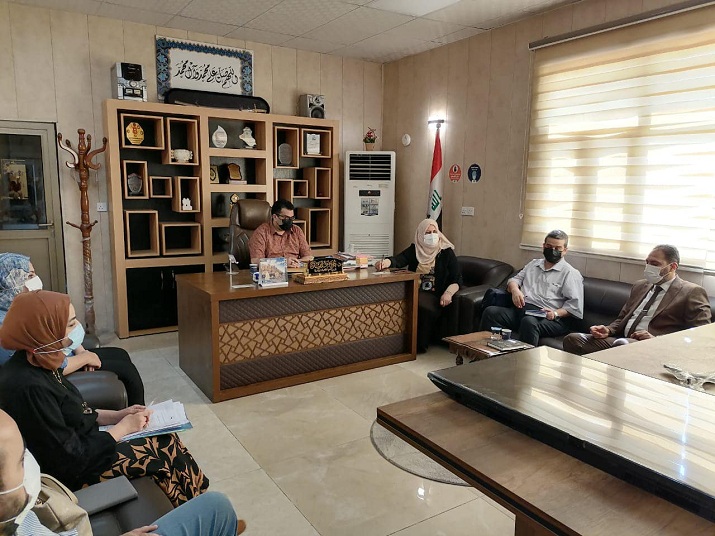 دائرة الصحة العامة تعقد أجتماعاً مشتركاً مع دائرة صحة بغداد الكرخ لمناقشة آليات المسح الخاص بانتشار فيروس العوز المناعي البشري في أماكن الاحتجاز 