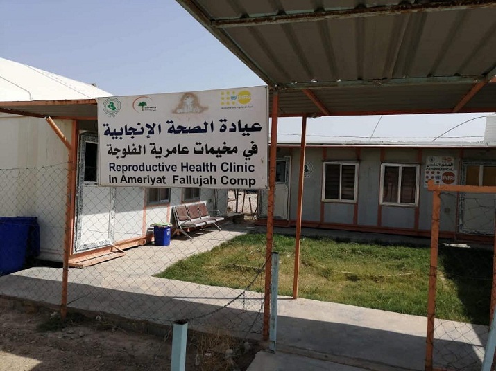 دائرة الصحة العامة تتابع الخدمات الصحية المقدمة الى النازحين في محافظة الانبار