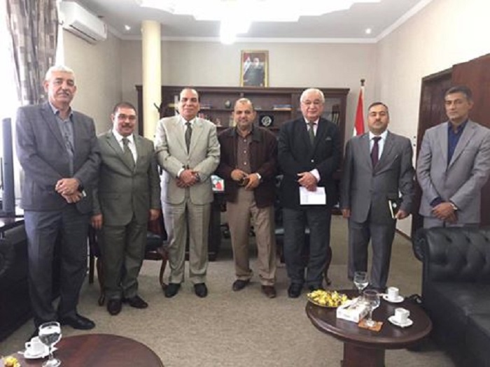 وفد حكومي برئاسة وزارة الصحة يلتقي السيد ارشد عمر السفير العراقي في البرازيل
