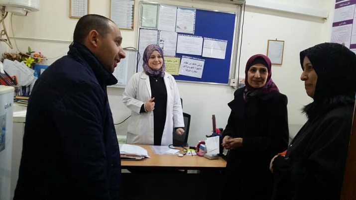 عقد اجتماع في قسم تعزيز الصحة برئاسة الدكتورة علياء حسين