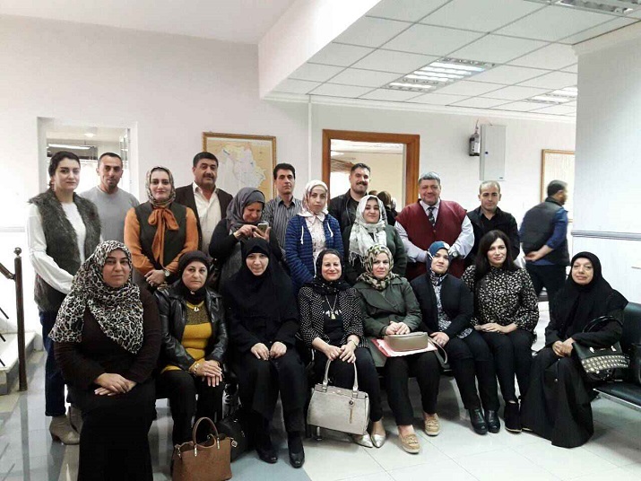 تنفيذ ورشة عمل تدريبية في دائرة صحة اربيل في اقليم كردستان حول حزمة الخدمات الاساسية للامراض غير الانتقالية