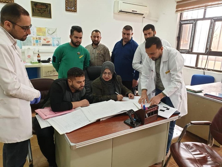 فريق وزاري يتابع خطط الصحة العامة في دائرة صحة صلاح الدين