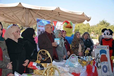 دائرة الصحة العامة بالتنسيق مع دائرة صحة بغداد / الكرخ / واليونسيف تنظم حملة صحية توعية في متنزه الزوراء حول الجدول الروتيني للقاحات