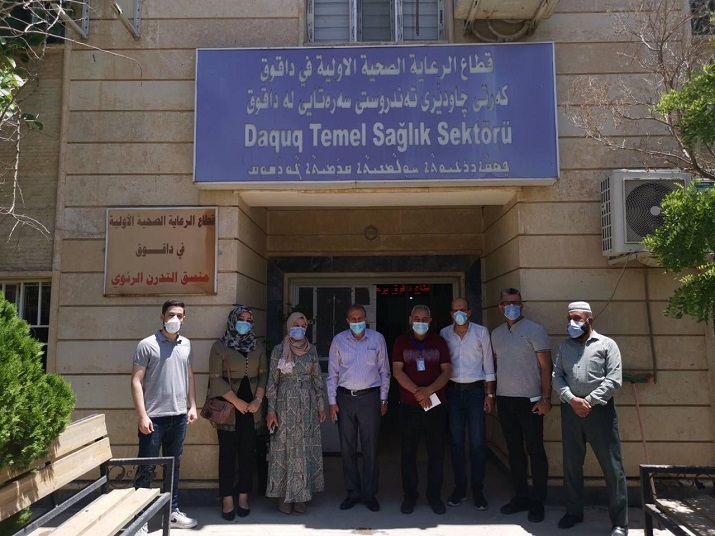 معهد التدرن الوطني في دائرة الصحة العامة ينفذ زيارة ميدانية الى محافظة كركوك