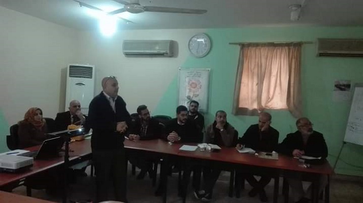 دورة تدريبية لمدراء المراكز الصحية والمفارز الطبية في مراكز الاحتجاز في بغداد والمحافظات