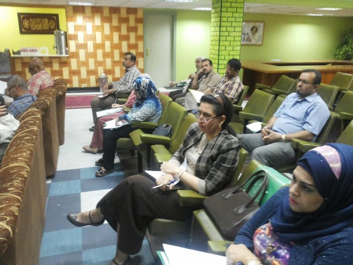 اقامة دورة تدريبية  لدائرة صحة بغداد الرصافة -قسم الصحة العامة- مستشفى العلوية للولادة 