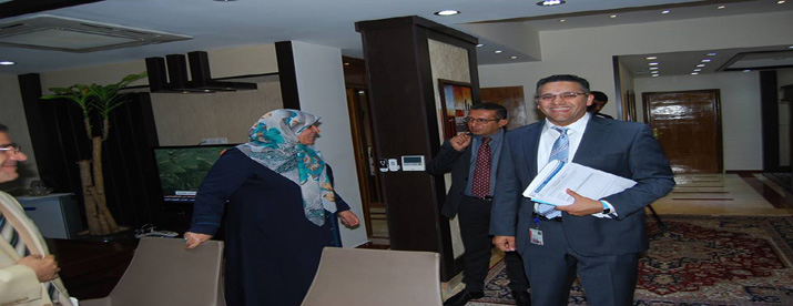 Minister of Health and Environment is discussing with WHO representative in Iraq, strengthen health cooperation between the two sides