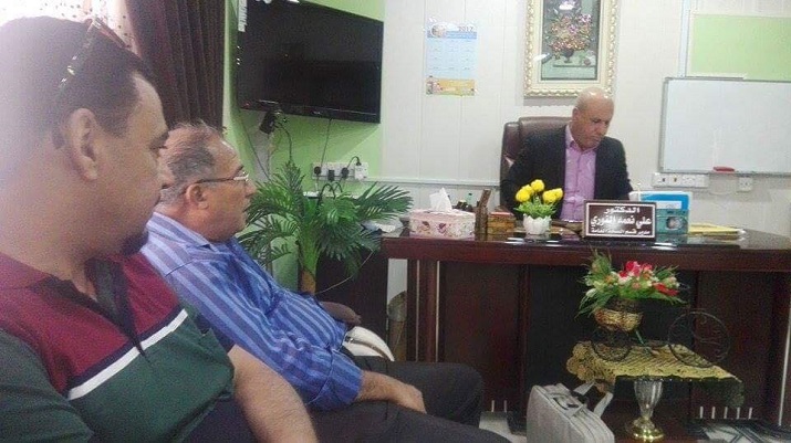 Deputy of Director General of Public Health Directorate meet the Iranian delegation